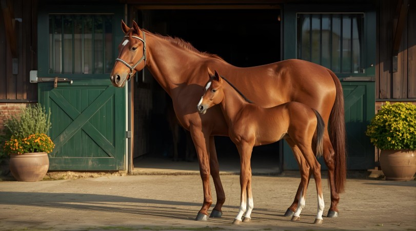 Mare and Foal